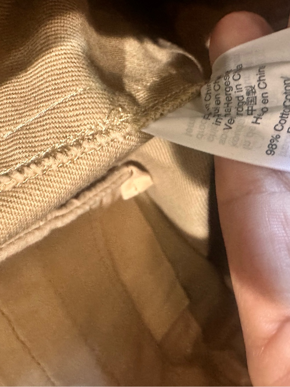 J. Crew Women’s Wide Leg Cotton Twill Pants Khaki High Rise Trousers - Picture 3 of 12